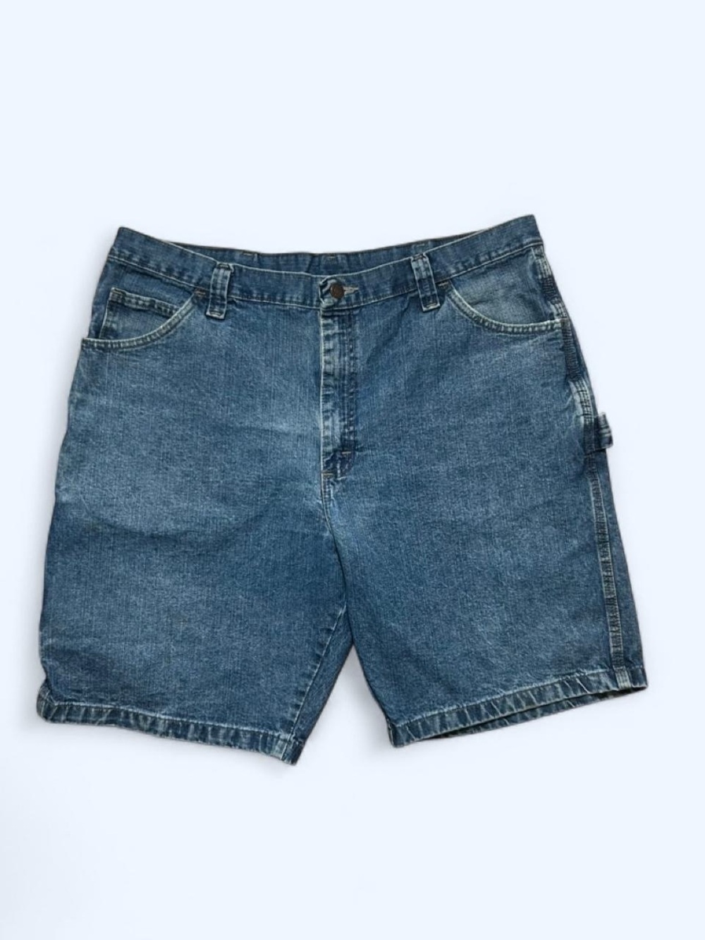 Wrangler Classic Indigo Carpenter Jean Shorts